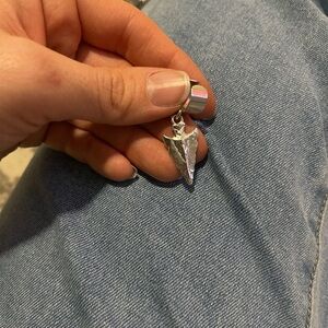 Silver Arrowhead Ear Cuff